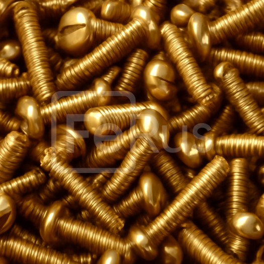 Винт латунный М18 шаг резьбы 1,5 мм ЛС59-1 ГОСТ 1759.0-87