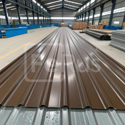 Профнастил С8 полиэстер (Zn100-180) 0,3х1150х800 мм, RAL 8019