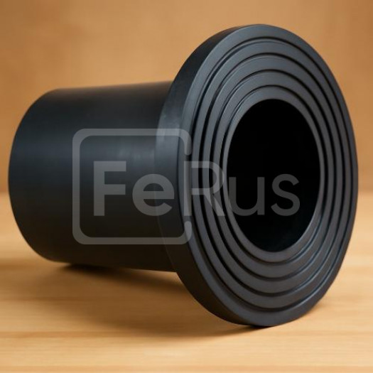 Раструб полипропиленовый черный 710 мм PP-R ГОСТ 32415-2013